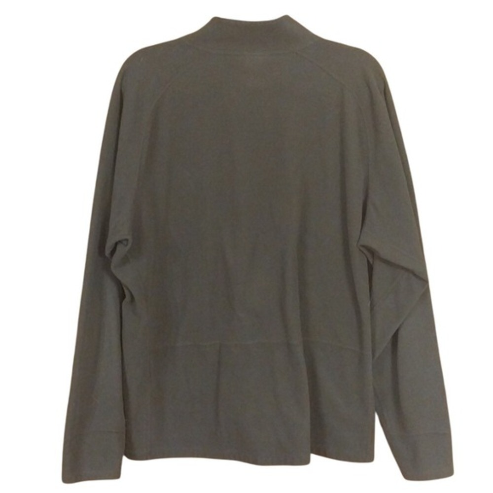 The North Face Men's XL Flight Series 1/4 Zip Fleece Pullover Sweatshirt Dk Gray - Picture 7 of 9